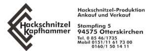 Hackschnitzel Kapfhammer